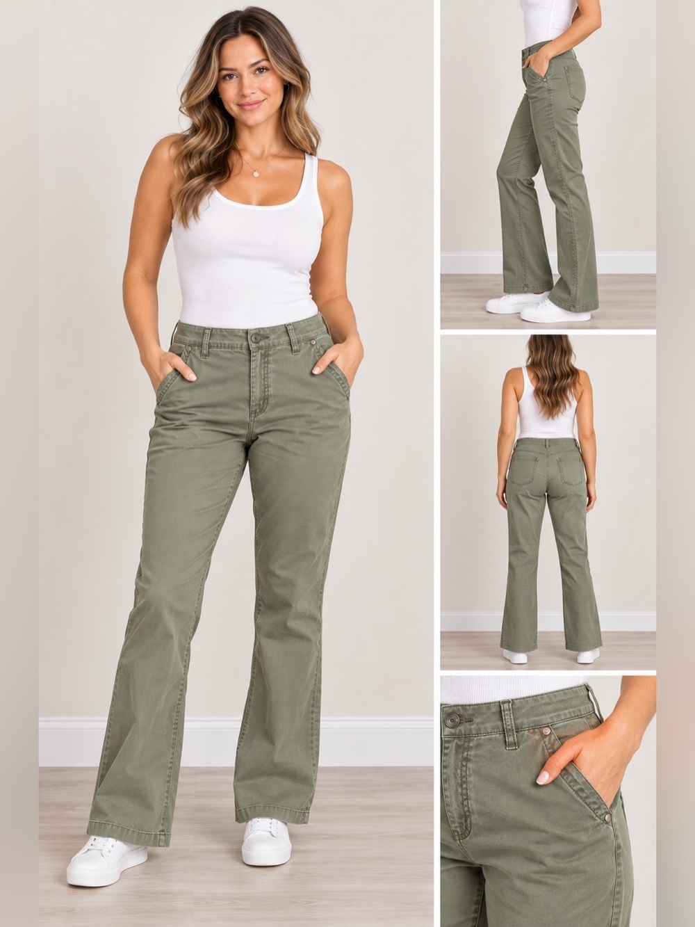 Old Navy women's Sage Chinos size 26